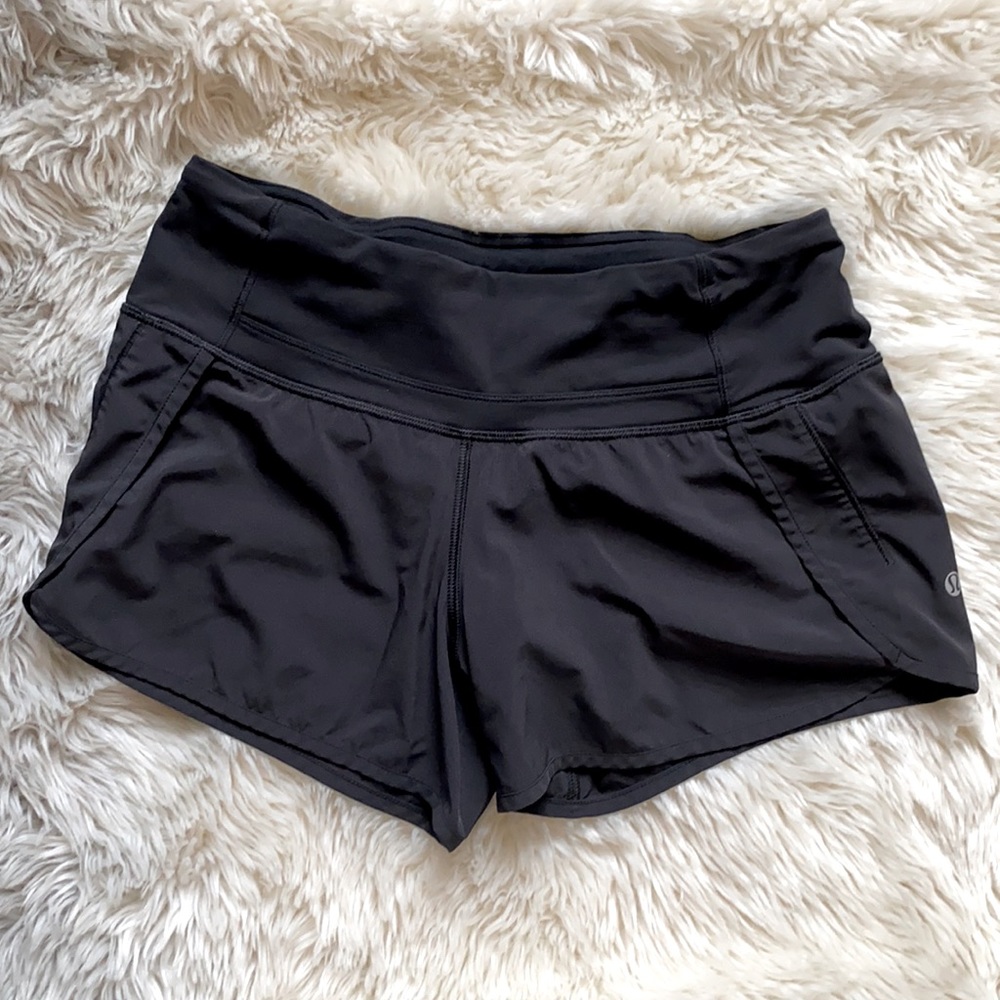Lululemon size 4 workout shorts.